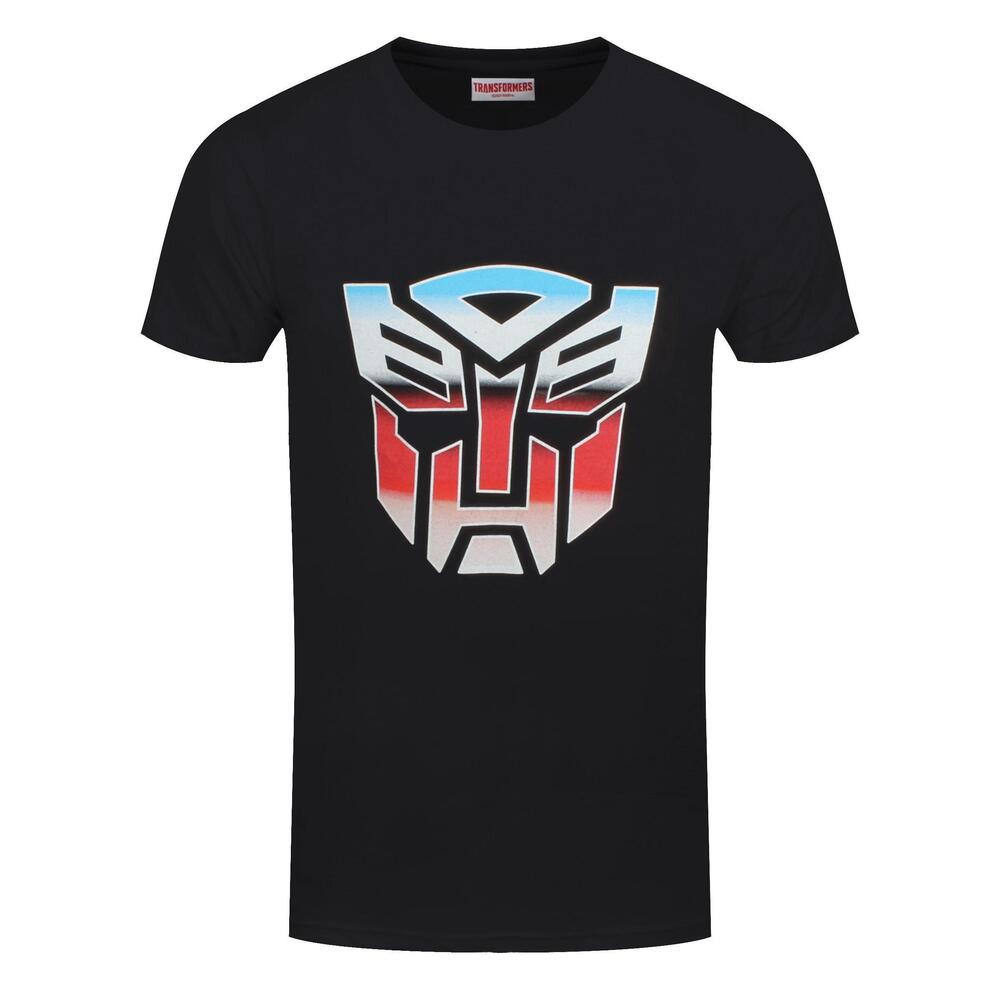 Transformers Autobot Logo Mens Black Tshirt